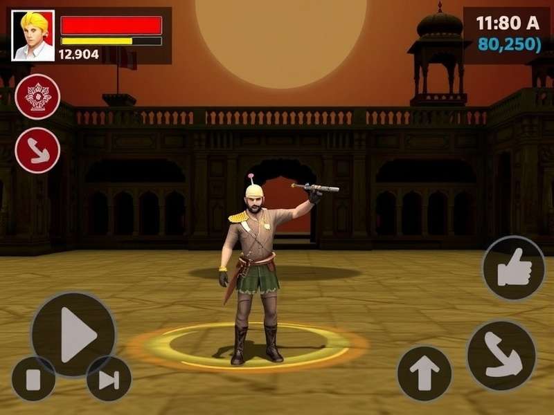 Rajasthan Royal Fighter Game Screenshot